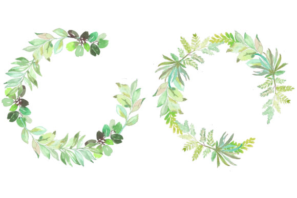 Botanical Watercolor Floral Frames: A Versatile Design Element