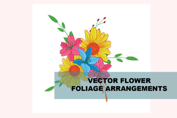Elevate Your Design with the Foliage Floral Frame Text Divider 06