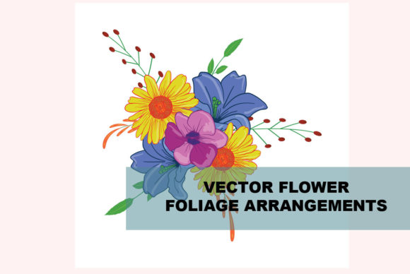 Elevate Your Designs with Foliage Floral Frame Text Divider 08
