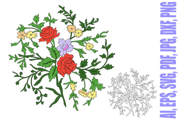 Embracing Elegance: The Rise of Floral Line Art Tattoo Roses Bouquet