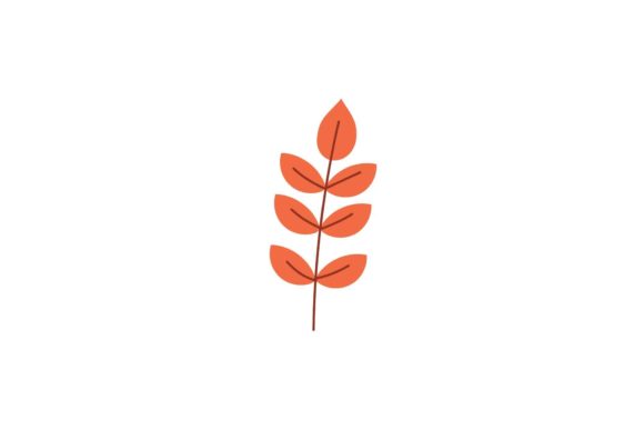 Enhance Your Designs with Floral Leaves Illustration