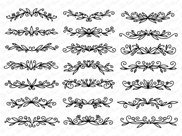 Enhance Your Designs with Flowers Ornamental Floral Frames