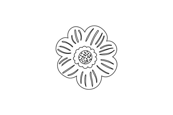Floral Little Small Outline: A Versatile Design for Your Creative Projects