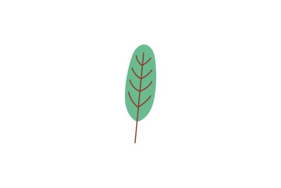 Leaves Floral Illustration: A Versatile Design for Your Creative Projects