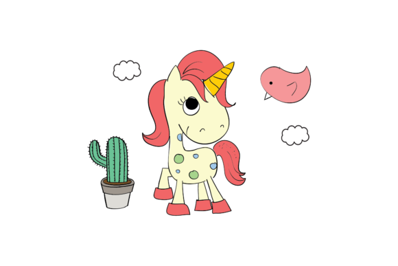 Unveiling the Magic of Unicorn Pink Cactus Plant Floral Bird